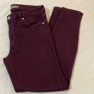 Just U.S.A. Maroon jeans